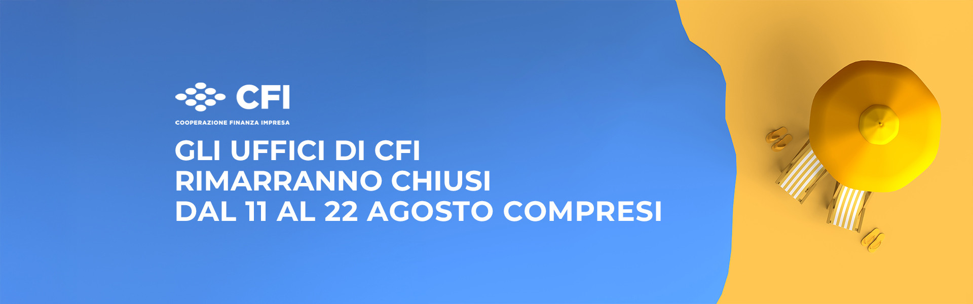 CHIUSURA UFFICI ESTATE 2025