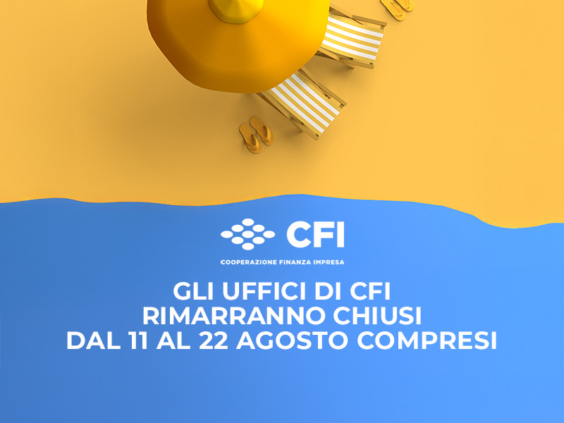 CHIUSURA UFFICI ESTATE 2025